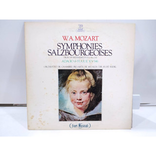 1LP Vinyl Records แผ่นเสียงไวนิล WA.MOZART SYMPHONIES SALZBOURGEOISES  (E2A20)