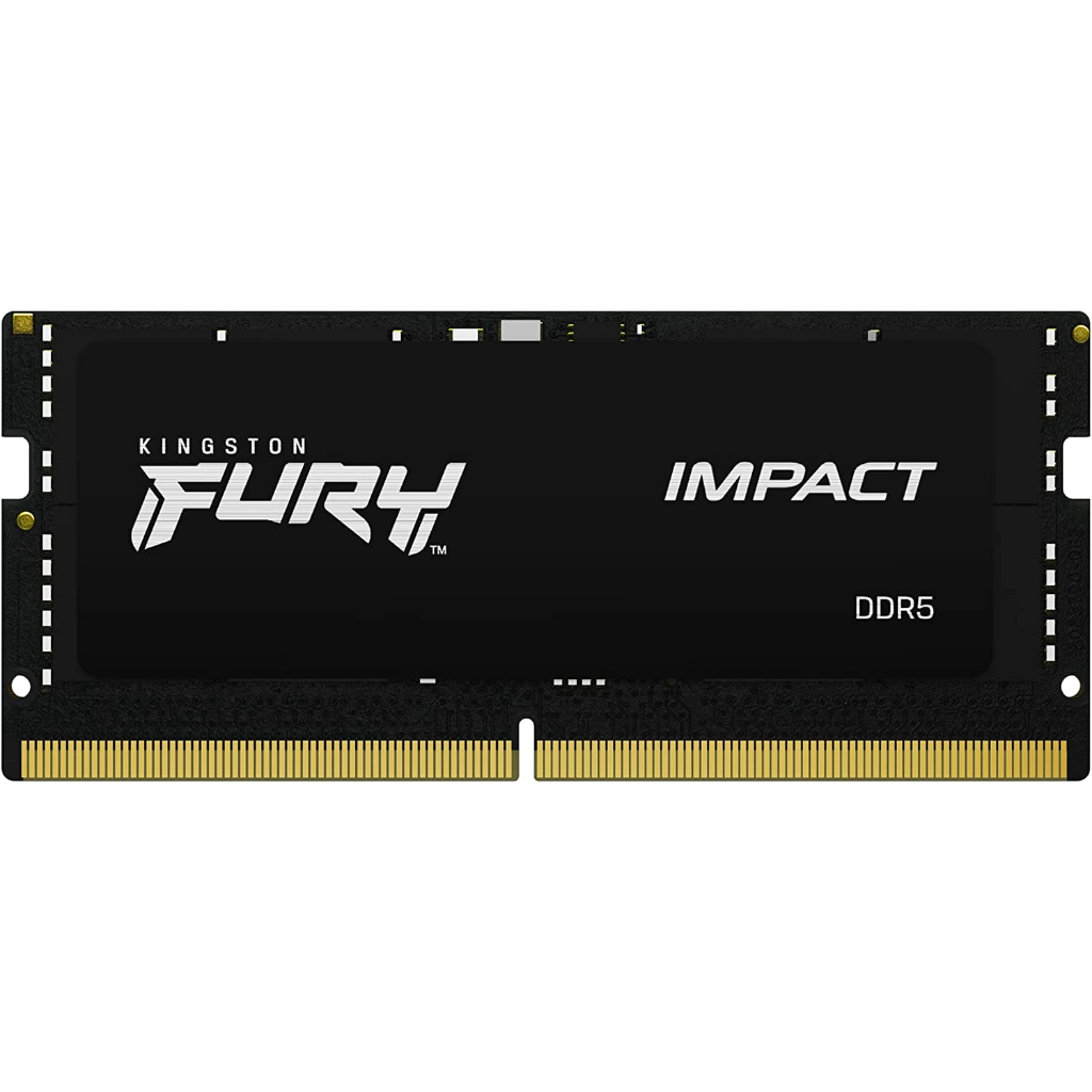 32GB 4800MT RAM DDR5 Kingston Fury Impact CL38 SODIMM (KF548S38IB-32)