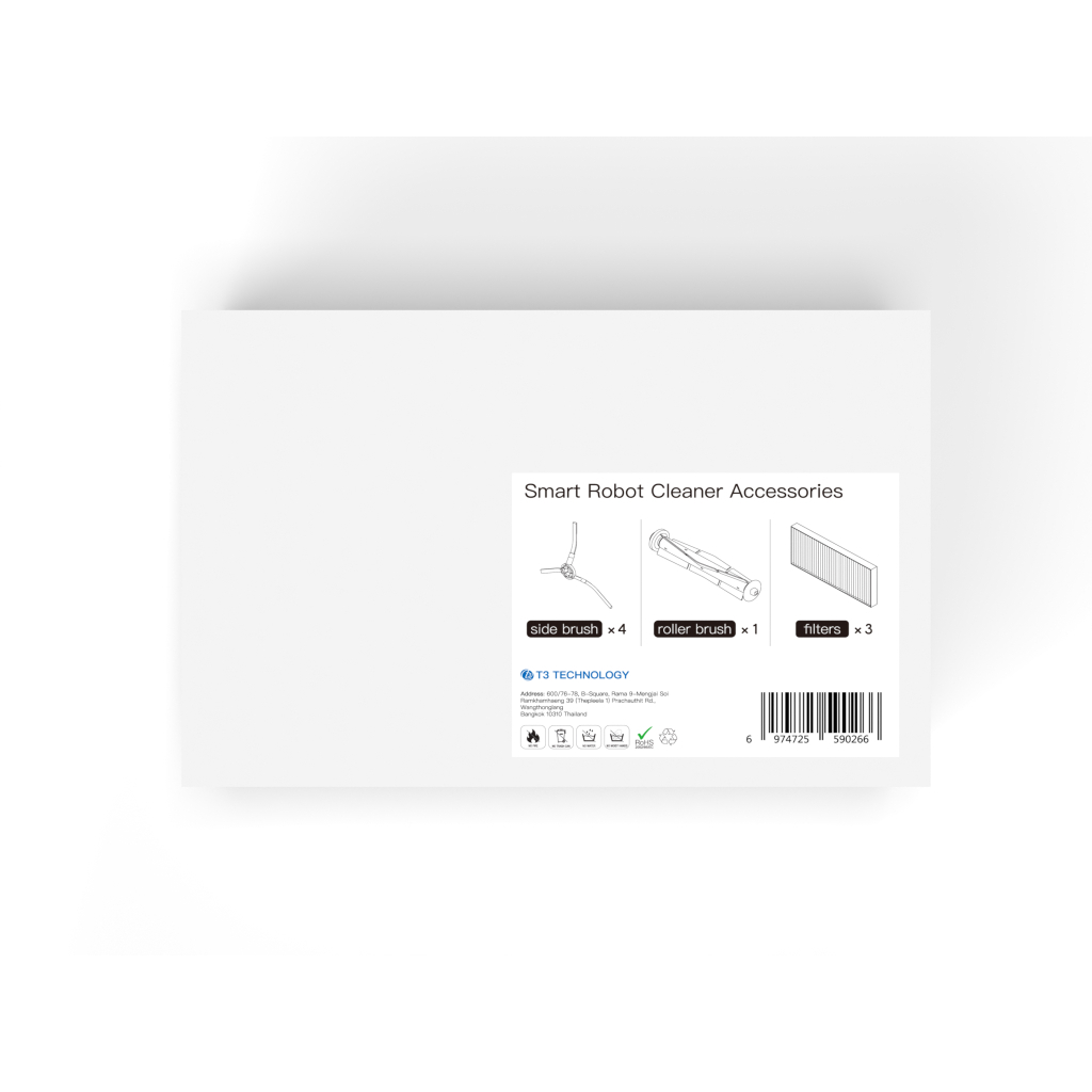 T3 Smart Robot Cleaner R1 Accessories อุปกรณ์เสริม สำหรับเครื่องดูดฝุ่นอัจฉริยะ ติดตั้งง่าย