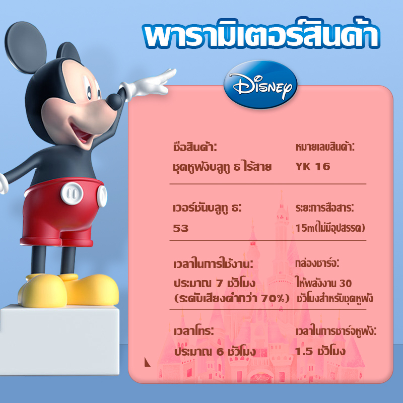 Kuesee หูฟังบลูทูธ YK16 TWS หูฟังบลูทูธไร้สาย 5.3 Stereo HIFI Headset ของแท้100% Earphone Earbud
