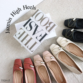 Mgaccess Jazmin High Heels Shoes 7325-17 รองเท้าคัทชู