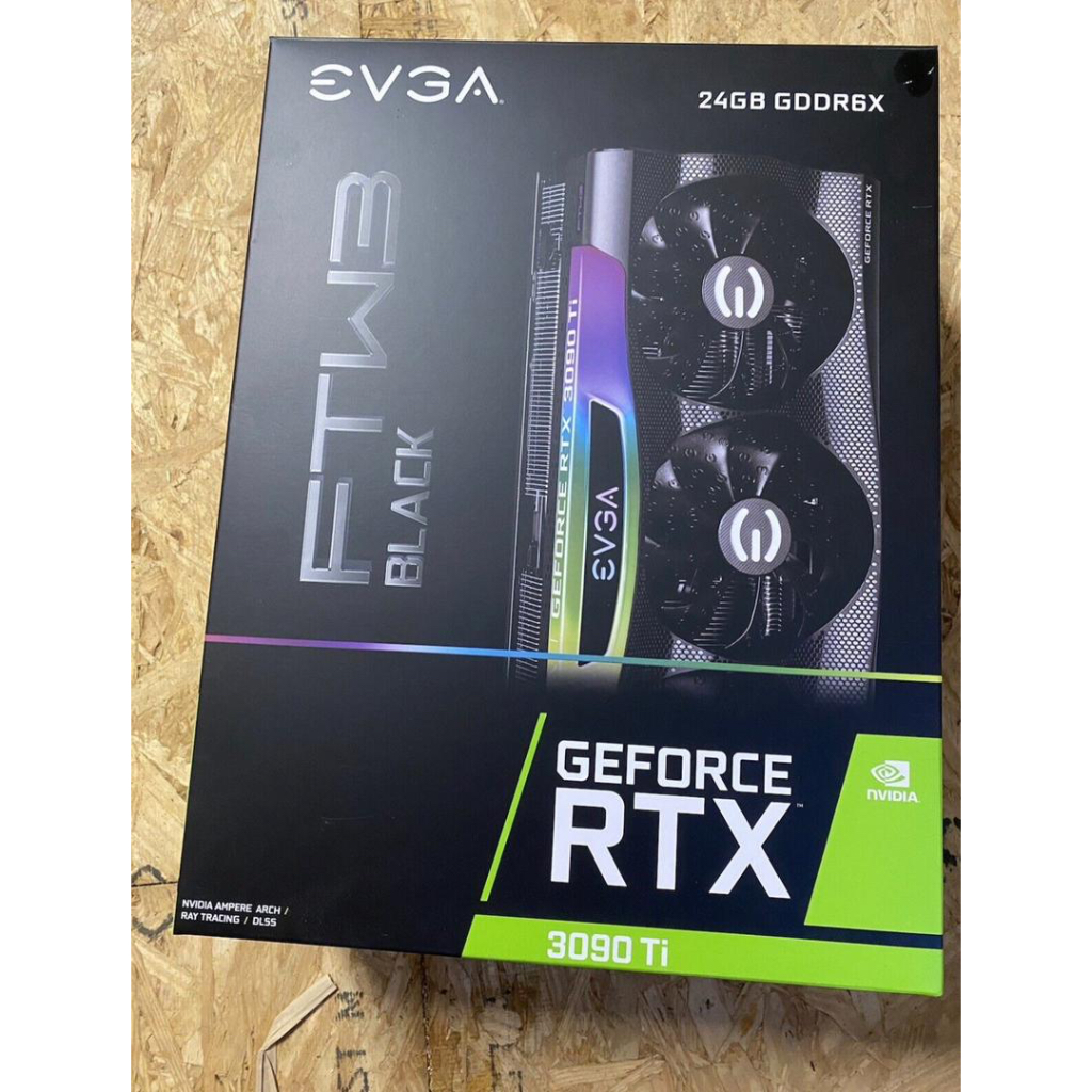 EVGA GeForce RTX 3090 Ti FTW3 24GB GDDR6X (24G-P5-4981-KR) Video Card - MINT