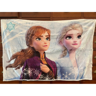 Disney Frozen ผ้าห่ม ผ้าคลุมไหล่ รูปเอลซ่า อานน่า ของแท้ จาก Disneyland