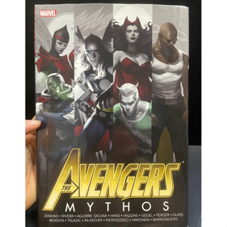 หนังสือปกแข็งภาษาอังกฤษ THE AVENGERS MYTHOS