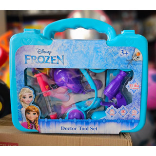 ชุดของเล่นคุณหมอ กระเป๋าหมอโฟร์เซ่น Frozen ลิขสิทธิ์เเท้ ชุดคุณหมอกระเป๋าหิ้ว ของเล่นบทบาทสมมุติ***สินค้าพร้อมส่ง