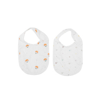 Granny Ben ผ้ากันเปื้อนน้ำลายใยเทนเซล TENCEL™ Muslin BIB จำนวน 2 ชิ้น