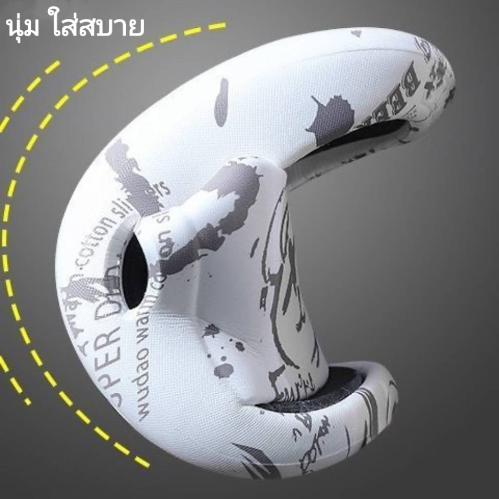 รองเท้าแตะของผู้ชายลายหมี แบบสวม  นุ่ม ใส่สบาย แฟชั่นผู้ชายเรียบง่าย นิ่มเหมือนเหยียบขี้ ผู้หญิงใส่ได้-566
