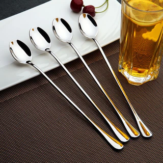 M KITCHEN BS-2524 ช้อนยาว ช้อนคนด้ามยาว สแตนเลส (A8)