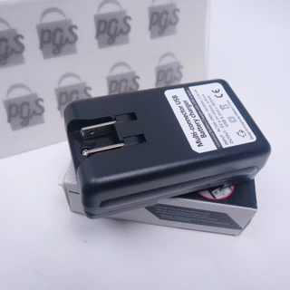 ที่ชาร์จ แบต แบบหนีบ สำหรับ กล้อง คอมแพค cann nikon ricoh pentax sony panasonic kodak fujifilm ปรับระยะได้ rs1
