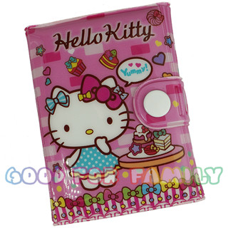 กระเป๋าสตางค์ Hello Kitty คิตตี้ แบบกระดุม แบบตีนตุ๊กแก