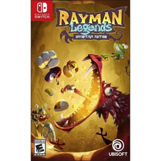 Nintendo Switch Rayman Legends: Definitive Edition NSW แผ่นเกมส์ ของแท้ มือ1 ของใหม่ ในซีล มือหนึ่ง