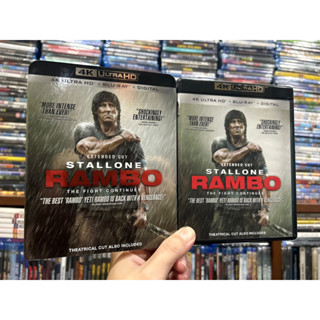 Rambo 4 : 4K Ultra HD + Blu-ray แท้ กล่องสวม US