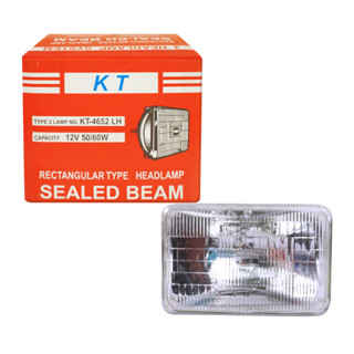 ไฟหน้า เหลี่ยมเล็ก KT 12V3ขา(KT000054)[47849167] (1ดวง)