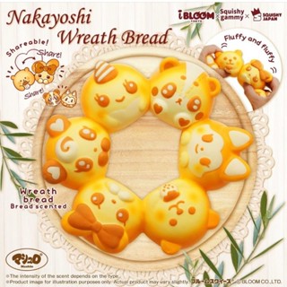 สกุชชี่ Ibloom Nakayoshi Wreath Bread Squishy🥰💕