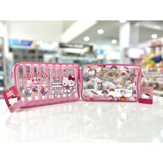 กระเป๋าเครื่องสำอาง Hello Kitty สีชมพู