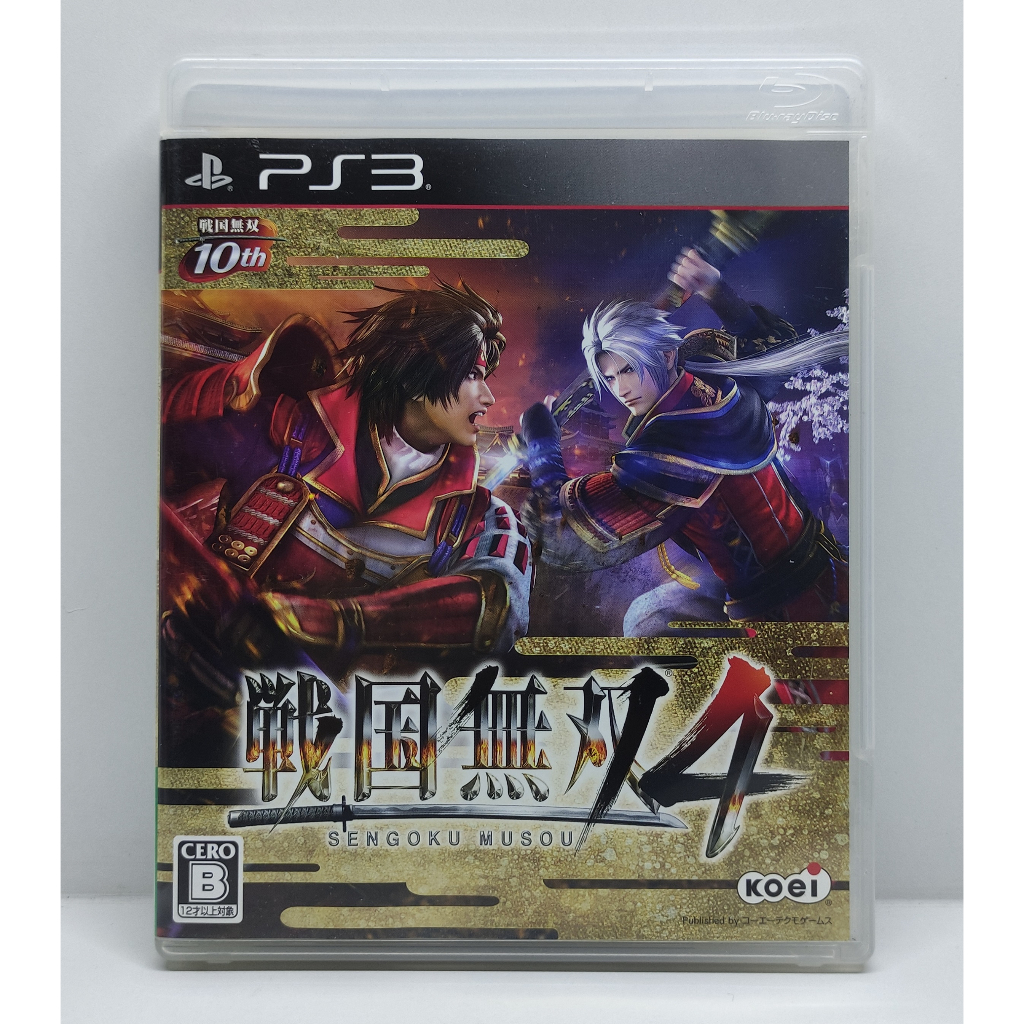 Sengoku Musou 4 [Z2,JP] แผ่นแท้ PS3 มือสอง
