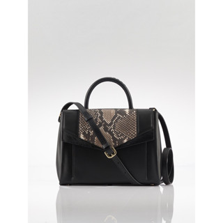 XOTIQUE Shirley black/python with strap