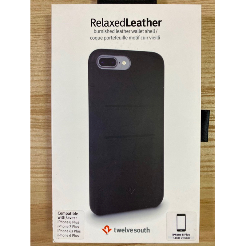 Clearance Sale Twelve South Relaxed Leather wallet case  for IPhone 8plus 7plus 6plus แท้Shop