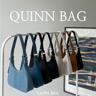 KAPPA Quinn Bag กระเป๋าสะพายไหล่ อะไหล่เงิน ดีไซน์เก๋