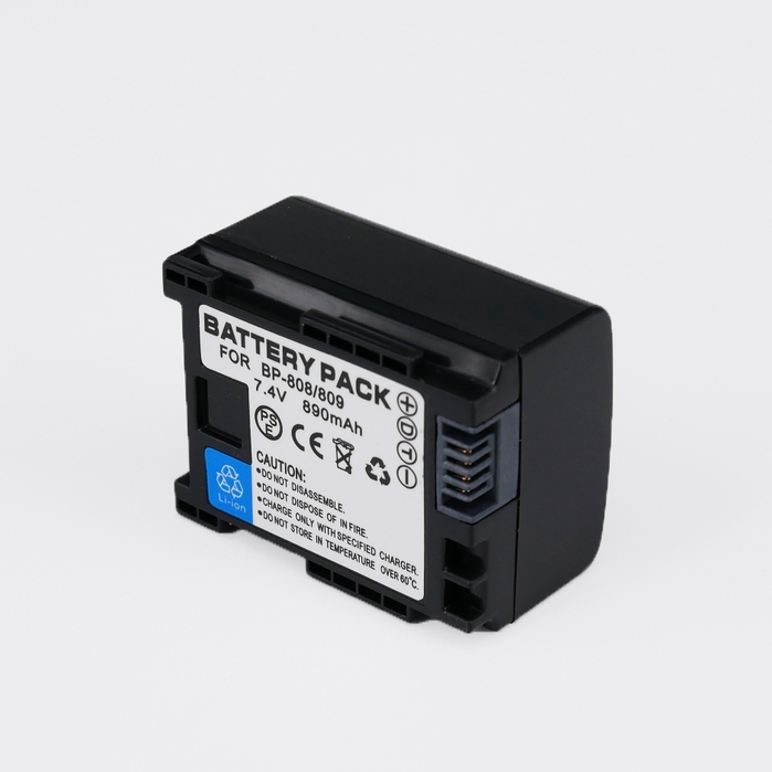 แบตกล้องและแท่นชาร์จ CANON BP-808 Camera Battery แบตเตอรี่กล้อง For Canon Legria Fs11 Fs21 Fs22 Fs30