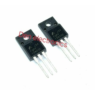 FQPF10N20C TO220 9.5A 200V MOSFET N-Fet มอสเฟต ทรานซิสเตอร์ สินค้าพร้อมส่ง (ราคา1ตัว)