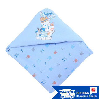 ENFANT ผ้าห่อตัวเด็ก ขนาด 30x30 ใช้ห่อตัวลูกน้อยวัยแรกเกิดเพื่อให้ความอบอุ่นใช้แทนผ้าเช็ดตัวเวลาอาบน้ำได้