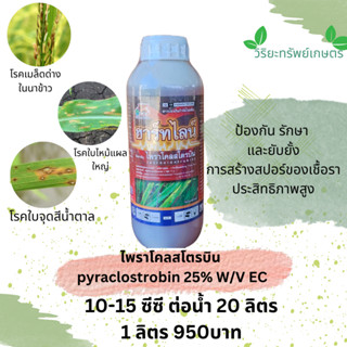 โปรกันยา 899 ตลอดเดือน ฮาร์ทไลน์ ไพราโคลสโตรบิน pyraclostrobin 25 % W/V EC ยับยั้ง จำกัดรา 1L.