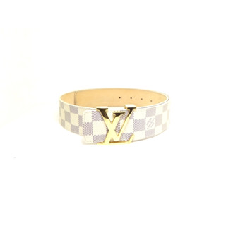 เข็มขัด Louis Vuitton LV Initials Azur belt sz 80 32 มือ 2 ของแท้100%