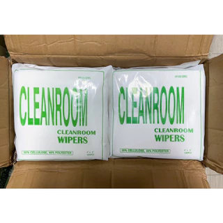 (พร้อมส่ง!) ผ้าอเนกประสงค์ ไร้ฝุ่น ผ้าเช็ดหัวพิมพ์ ไม่ทอ ทำความสะอาดในห้องคลีนรูม Cleanroom Wiper ขนาด 4x4 , 9x9 นิ้ว