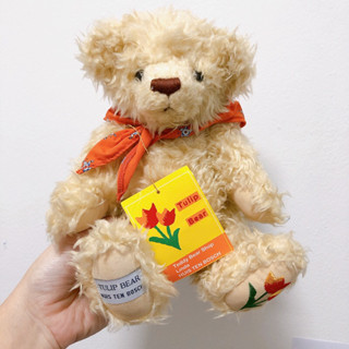 ตุ๊กตาหมี Tulip Bear Huis Ten Bosch แขนขาหมุนได้ น่ารักมาก