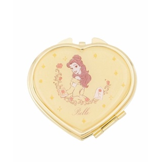 สวยมาก 👑 Disney Princess 👑 Belle Beauty and the Beast Mini Compact Mirror 👑 ตลับกระจก กระจกพกพา เจ้าหญิงเบลล์ สวยมากๆ 👑