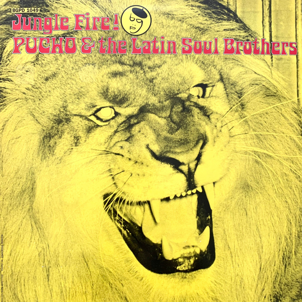 Vinyl แผ่นเสียง  Pucho & The Latin Soul Brothers  – Jungle Fire! (1970) Jazz, Latin