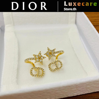 ดิออร์💎Dior CLAIR D LUNE EARRINGS แฟชั่น / ความสง่างาม / ความหรูหรา / ต่างหูดิออร์ / สุภาพสตรี