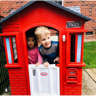 บ้านในฝันหลังน้อย Little Tikes Cape Cottage Playhouse สีชมพู สุดแสนน่ารัก