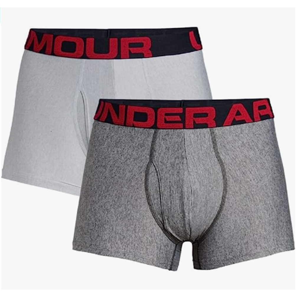 กางเกงบ๊อกเซอร์ Under Armour Men's UA Tech 3" Boxerjock 2-Pack กางเกงบ๊อกเซอร์ UA สินค้าแท้ 100%