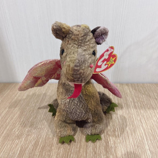 TY Beanie Baby - Scorch The Dragon *ปีกน้องมีตำหนิ ขอคนรับได้ค่ะ