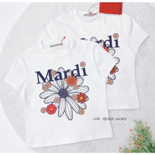 Mardi Cropped Flower T-shirt