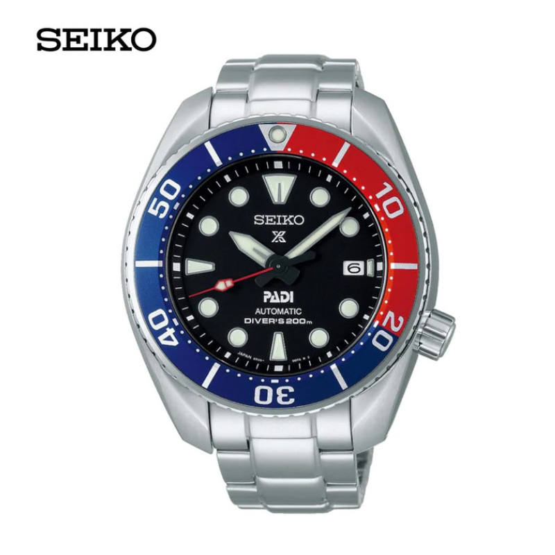 SEIKO (ไซโก) นาฬิกาผู้ชาย รุ่น PROSPEX AUTOMATIC DIVER'S 200M PADI SPACIAL EDITION SPB181J