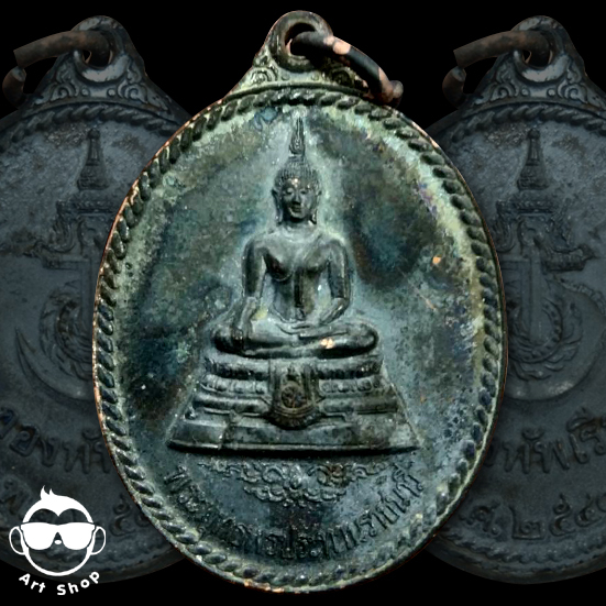 พระปางสะดุ้งมาร พระปางพิชิตมาร  พระพุทธพรประทานราชนาวี กองทัพเรือ จัดสร้าง 2540  วัดพระศรีรัตนศาสดาร