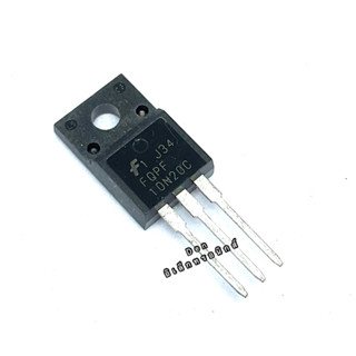 FQPF10N20C TO220 9.5A 200V MOSFET N-Fet มอสเฟต ทรานซิสเตอร์ สินค้าพร้อมส่ง (ราคา1ตัว)