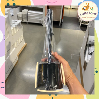 แปรงขัดห้องน้ำ แปรงล้างห้องน้ำ อิเกียแท้ รุ่น_BOLMEN Toilet brush/holder