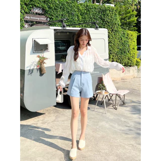 TOPBASIX - Plain shorts กางเกงขาสั้นเบสิค 7 สี