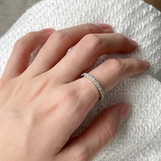 vela.cheeva : *silver925 / cz ring แหวนเงินแท้ เพชรรอบวง