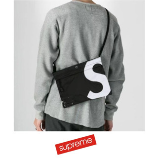 Supreme กระเป๋าสะพายข้างแฟชั่น