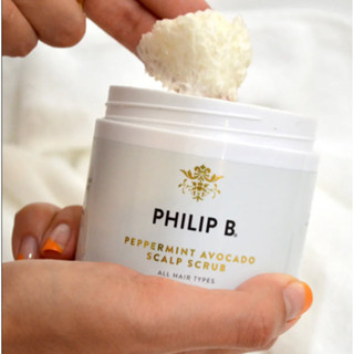 Philip B. Peppermint Avocado Scalp Scrub ขนาด 236ml.