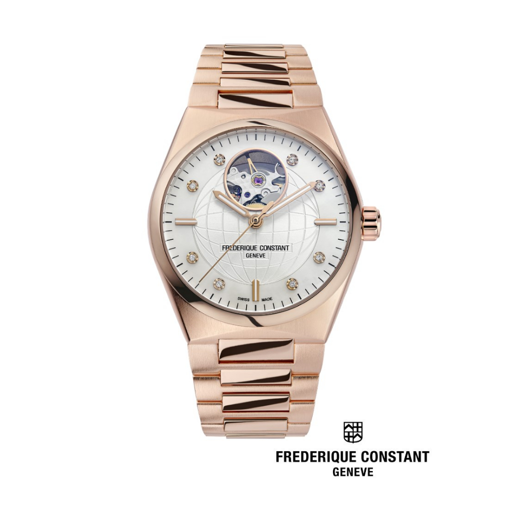 Frederique Constant Automatic FC-310MPWD2NH4B Heart beat Diamonds Highlife Ladies Watch