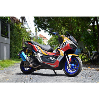 สติ๊กเกอร์แต่งลายรถ Honda ADV 150 2020 V.1 ลาย Repsol