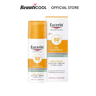 Eucerin Sun Dry Touch Oil Control SPF50+ PA+++​ Sun Gel - Cream Ultra Light 50ml