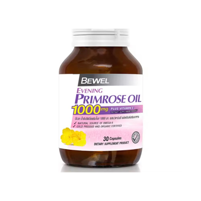 Bewell Evening Primrose Oil 1000 mg. (30 Tablets)