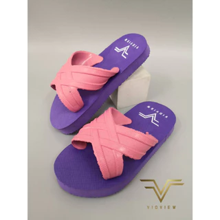 VIDVIEW มีส่งด่วน รองเท้าแตะสวมเด็กชาย/หญิง ยี่ห้อวิ๊ดวิ้ว นิ่ม ทรง Puppa ไซส์ 5-8.5 รองเท้าเด็ก เด็กสวม VV222